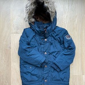 H&M winter coat with fur